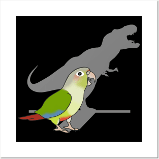 T-rex Cinnamon Conure Posters and Art